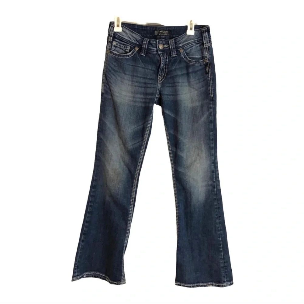 Silver jeans